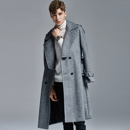 Classic Herringbone Coat for Men & Women - Stylish, Warm, and Durable