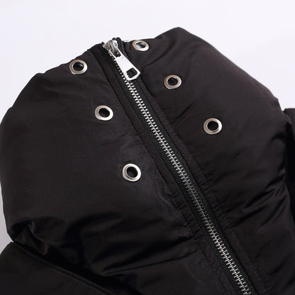 Fashion Brand Heavy Turtleneck Cotton Coat Jacket