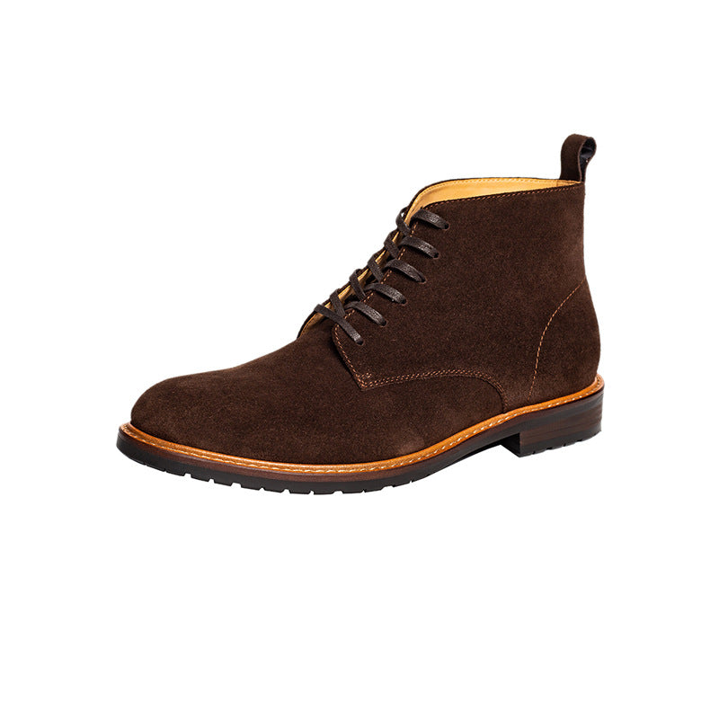 Bow Long Dream Desert Boots Men's Shoes For Fall Winter