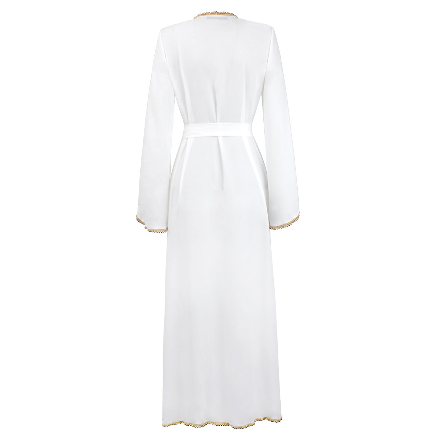 Bandage cardigan robe Muslim dress