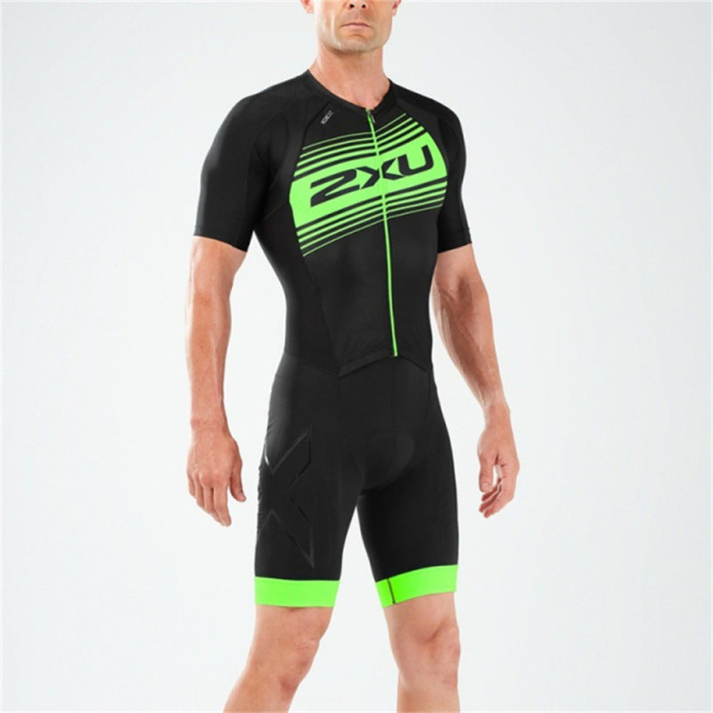 Men's Hot Sale Triathlon Cycling Jumpsuit Suit