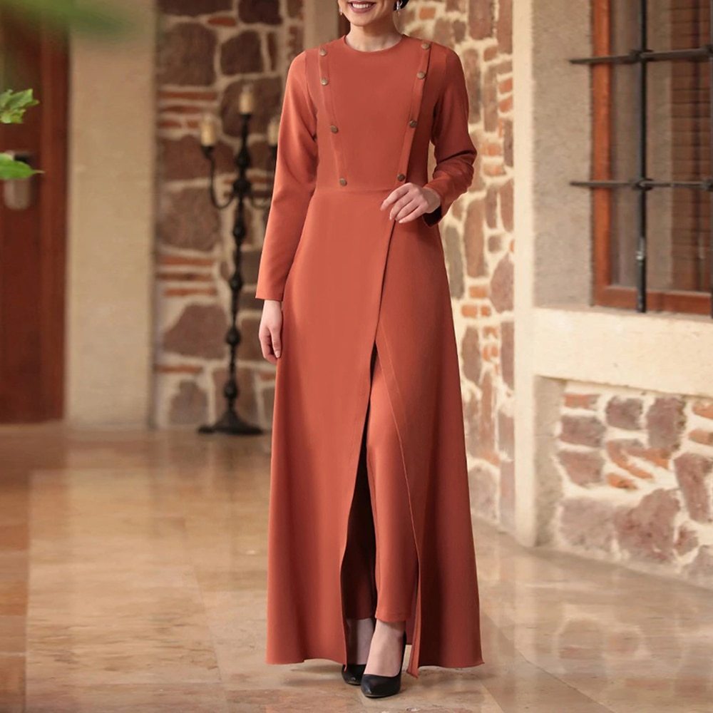 Muslim Women's Evening Dress, Banquet Dress, Worship Dress Robe