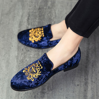 Korean Style Embroidered Leisure Lazy Shoes