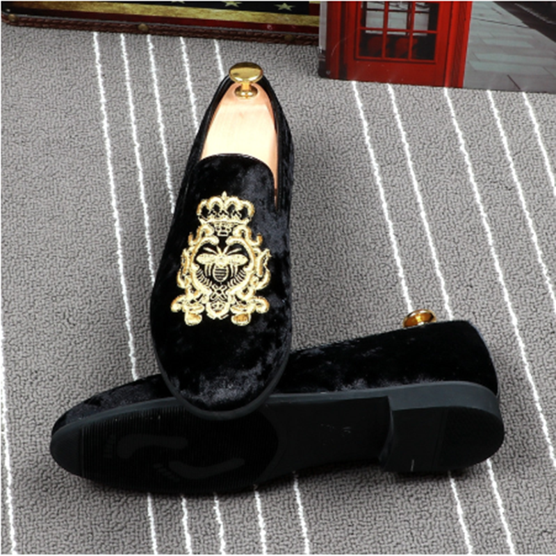 Korean Style Embroidered Leisure Lazy Shoes