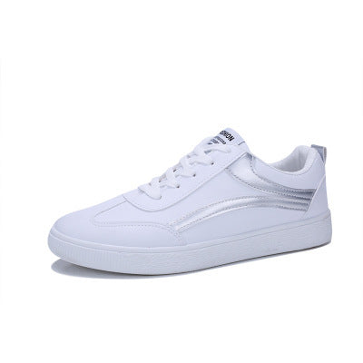 Casual Color Matching Men's Shoes All-Match White Shoes