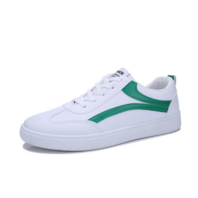 Casual Color Matching Men's Shoes All-Match White Shoes