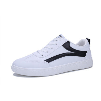 Casual Color Matching Men's Shoes All-Match White Shoes