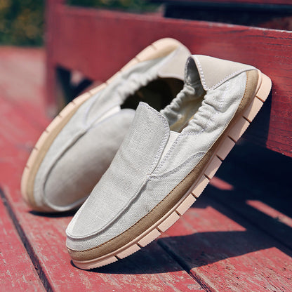 Low-cut Flat-bottomed Fabric Casual Shoes