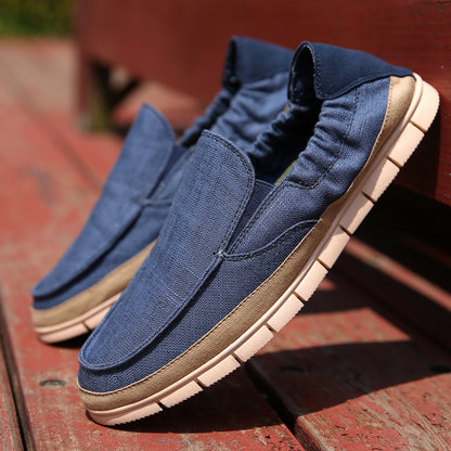 Low-cut Flat-bottomed Fabric Casual Shoes