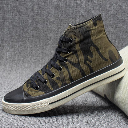 Men's High-top Canvas Men's Shoes