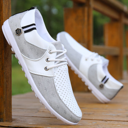 Cloth Shoes Men'S Summer Breathable Deodorant Peas Shoes Canvas Shoes Men'S Lazy Shoes