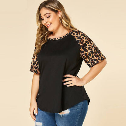 Leopard print T-shirt