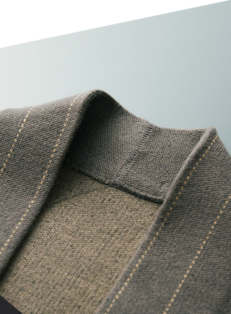 Men's New Wool Cardigan Coat