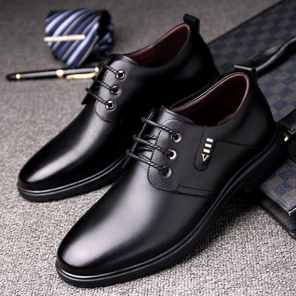 Leather Shoes Men's Business Casual Pumps