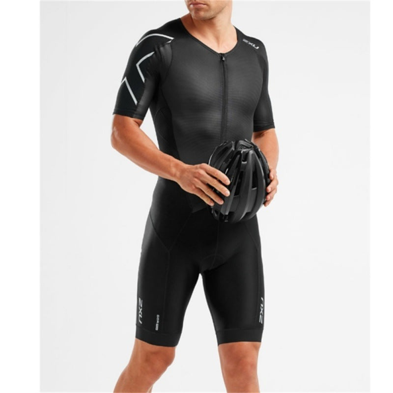 Men's Hot Sale Triathlon Cycling Jumpsuit Suit