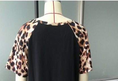 Leopard print T-shirt