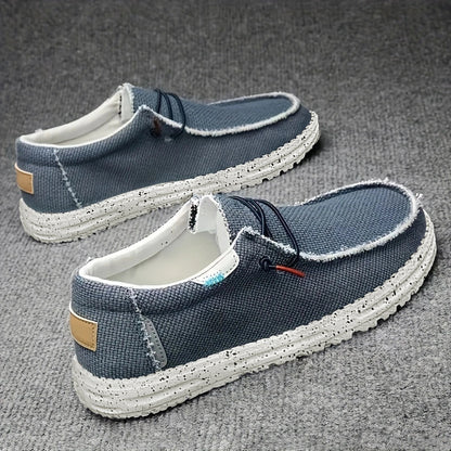 Autumn Men's Slip-on Canvas Breathable Shoes