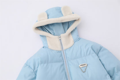 Men's Hooded Bread Cotton-padded Jacket