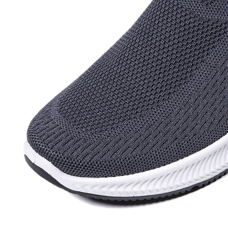 Spring Sports Leisure Cloth Shoes Flying Woven Thin Mesh Shoes