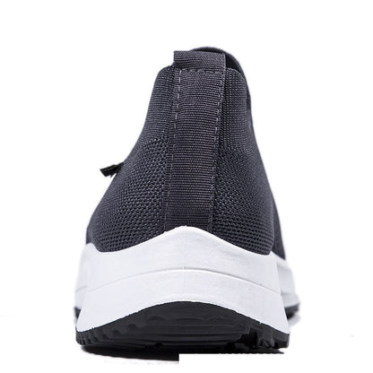 Spring Sports Leisure Cloth Shoes Flying Woven Thin Mesh Shoes