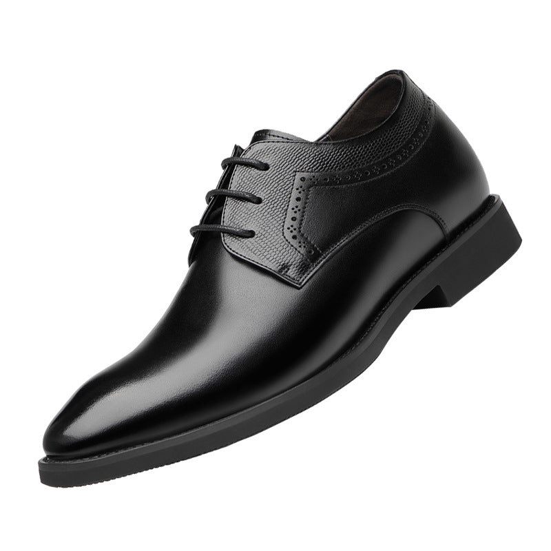 Business Formal Wear Leather Shoes Men's Pointed Casual Shoes