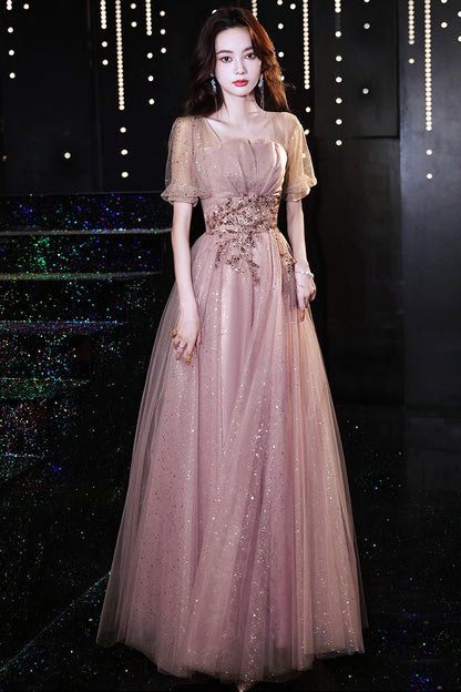 New Birthday Banquet Party Elegant Socialite Host Fairy Slim Evening Dress For Women