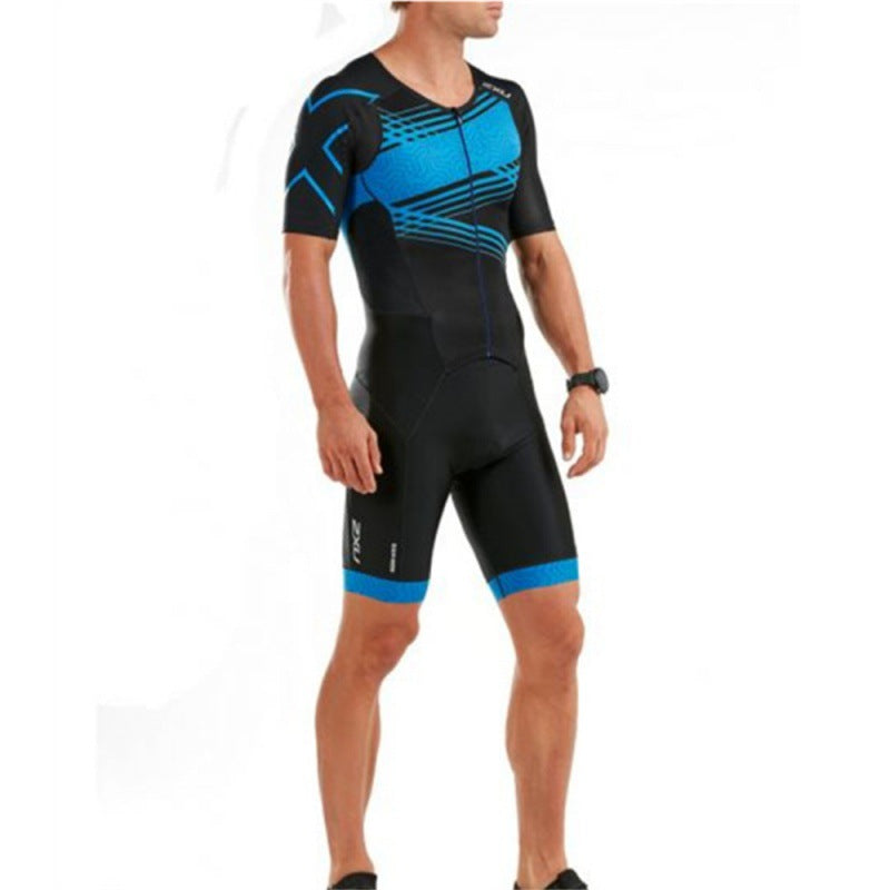 Men's Hot Sale Triathlon Cycling Jumpsuit Suit