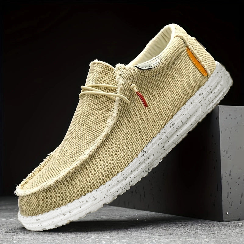 Autumn Men's Slip-on Canvas Breathable Shoes