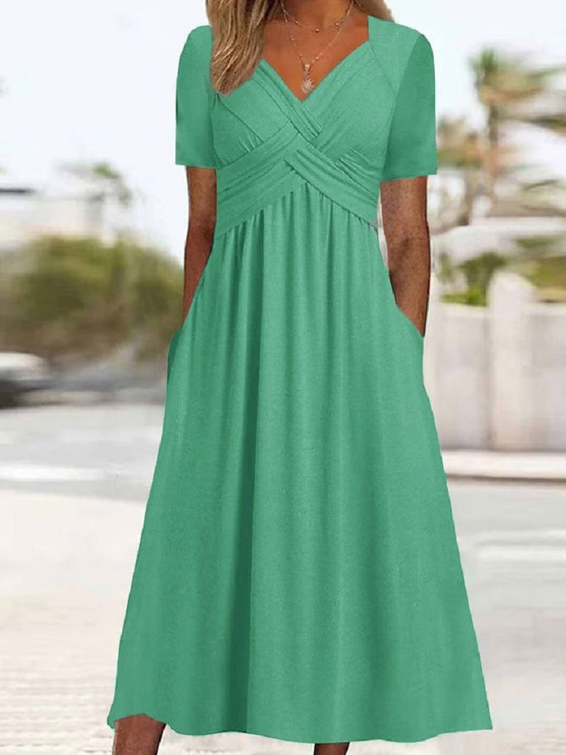 Women's Summer New Short Sleeve Special Dress