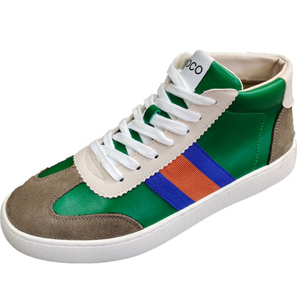 Men's Versatile Youth Colorblock Design Sneakers