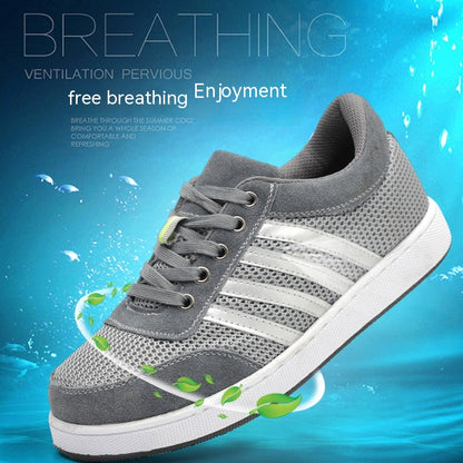 Casual Board Shoes Labor Protection Shoes Breathable Insulation Anti-smash And Anti-puncture Wear-resistant