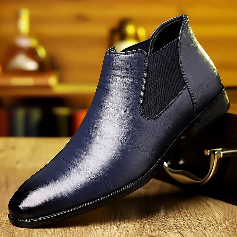 Men's Business Leisure Plus Size Leather Shoes