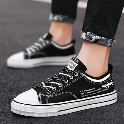 Primary School Youth Canvas Low-top Sneakers