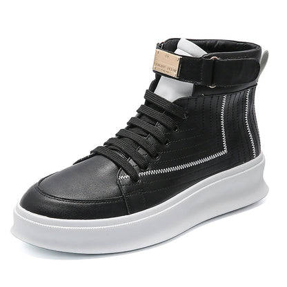 Tide Brand Metal Buckle Youth Board Shoes