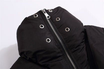 Fashion Brand Heavy Turtleneck Cotton Coat Jacket