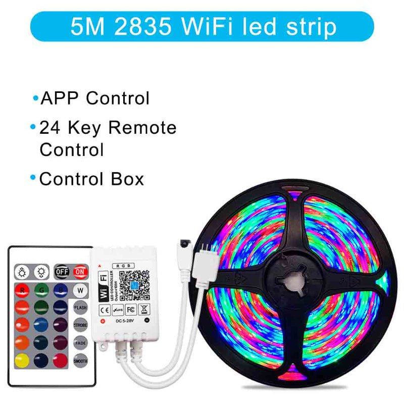 2835 5050 RGB Light Strip Smart WiFi LED