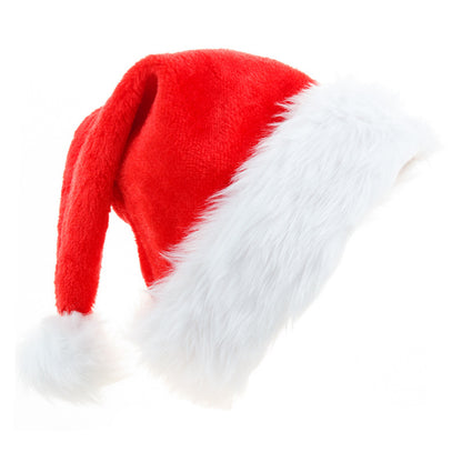 Increase Thicker Big Ball Santa Christmas Plush Hats