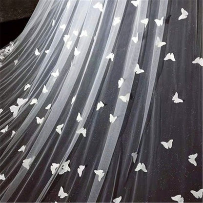 Starry Sky Veil Bridal Wedding Dress