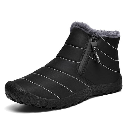 Men's Shoes Fleece-lined Thickened Non-slip Northeast Snow Boots