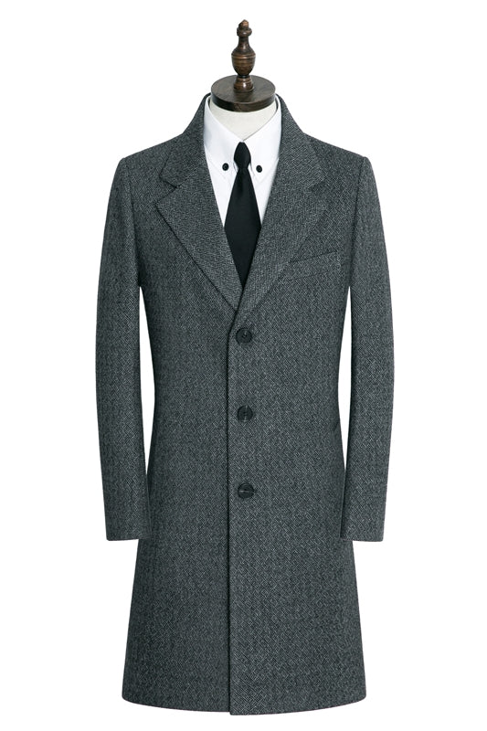 Business English Warm Young And Middle-aged Wool Coat