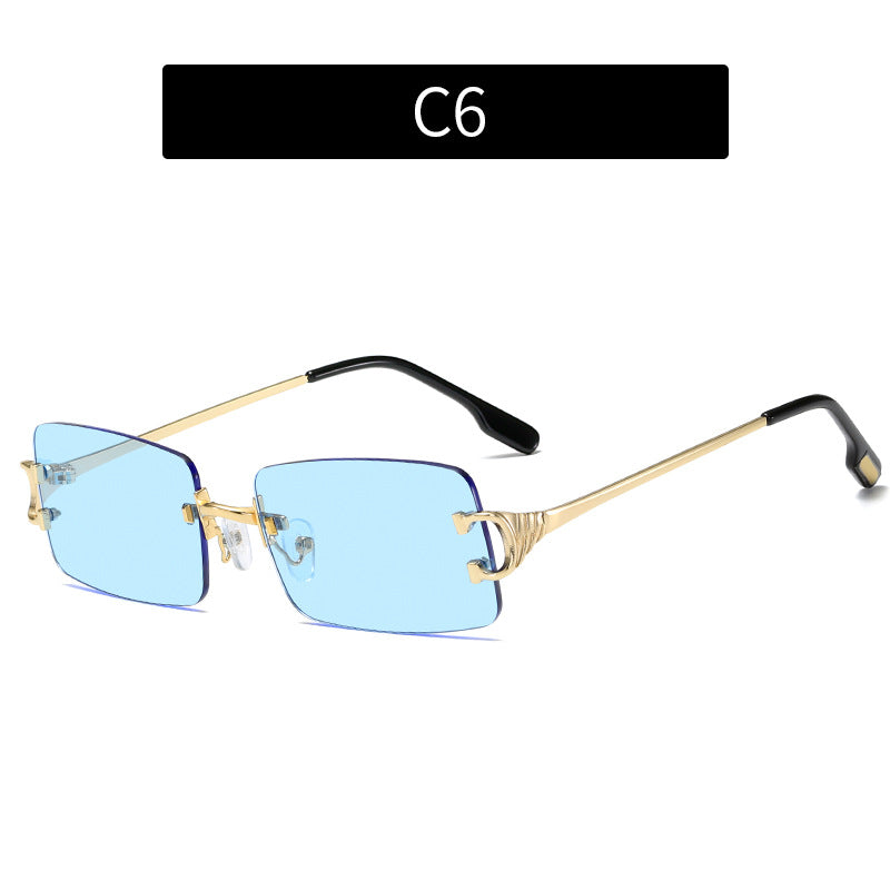 Special Frameless Trendy Men's And Women's Sun Glasses