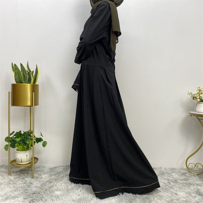 European And American Large Size Muslim Dress