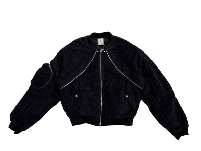 Heavy Duty Velvet Zippered Pocket Cotton Jacket Jacket Jacket