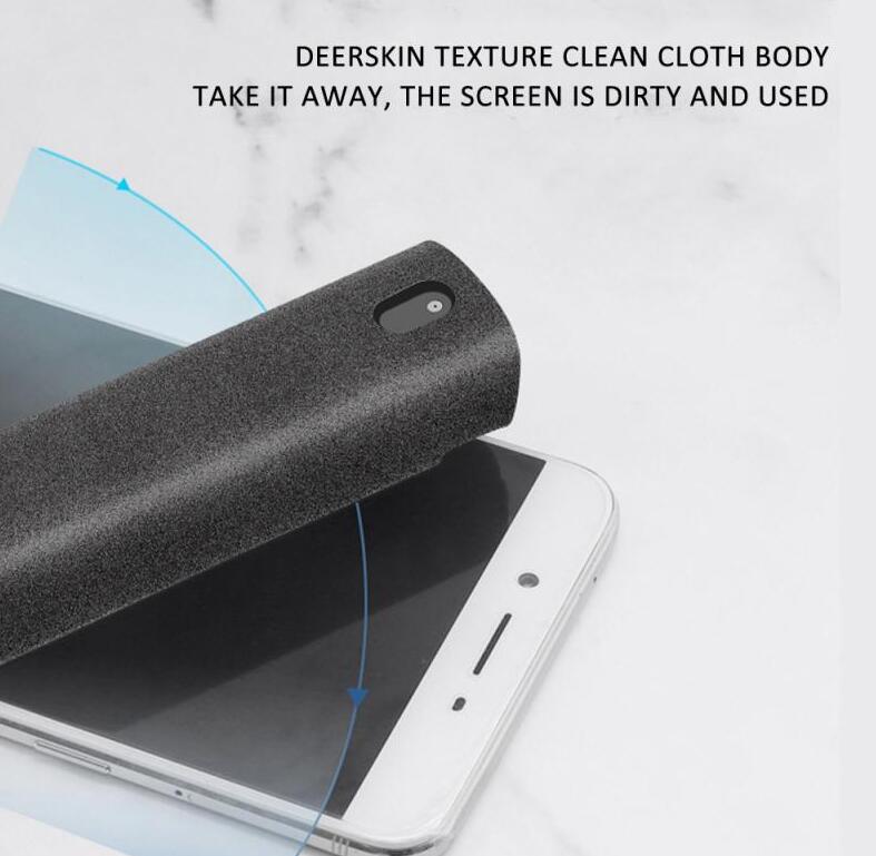 2 in 1 Phone and Computer Screen Cleaner - Streak-Free, Portable & Efficient