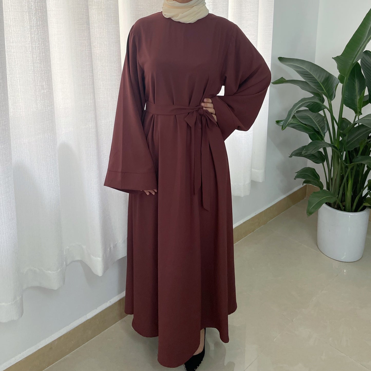 Robe Plus Size Muslim Dress