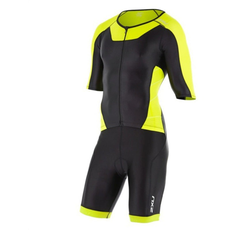 Men's Hot Sale Triathlon Cycling Jumpsuit Suit