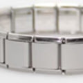 Women's 9mm Italian Elastic Mix Bracelet Fashion Stainless Steel DIY Youth Favorite Accessories