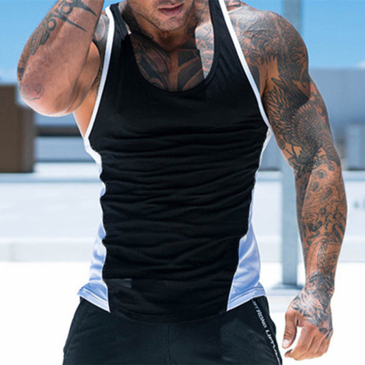 Men's Fashion Sports Contrast Color Vest