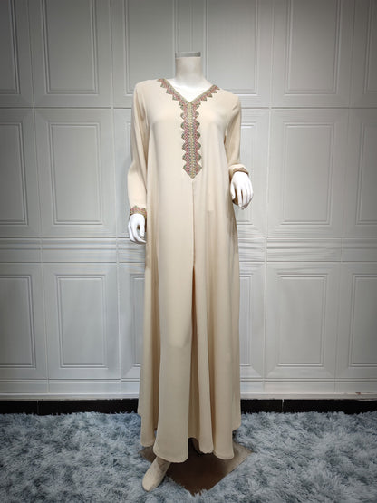 Middle East Muslim Women's Wear Swing Dress