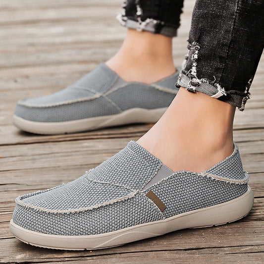 Stretch Strap Breathable Lightweight Canvas Shoes